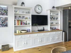 Free standing TV cabinets with bookshelves
