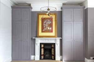 Alcove Fitted Wardrobes besides the Chimney