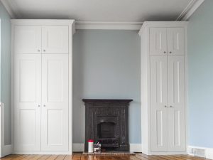 Two Victorian Style Alcove Fitted Wardrobes