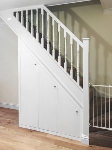 Under stairs cupboard with shoeracks