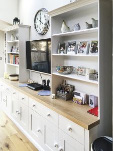 Free standing TV cabinets with bookshelves