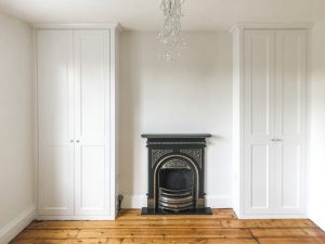 Alcove Fitted Wardrobes besides the Chimney