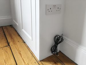 Alcove Fitted Wardrobes besides the Chimney