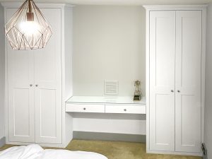 Alcove Fitted Wardrobes besides the Chimney