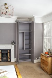 Alcove Fitted Wardrobes besides the Chimney