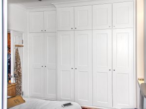 12 Shaker style with beading doors Wardrobe.