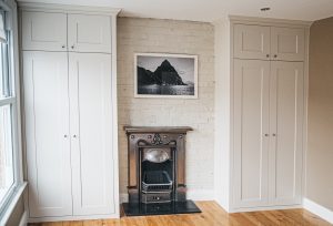 Alcove Fitted Wardrobes besides the Chimney